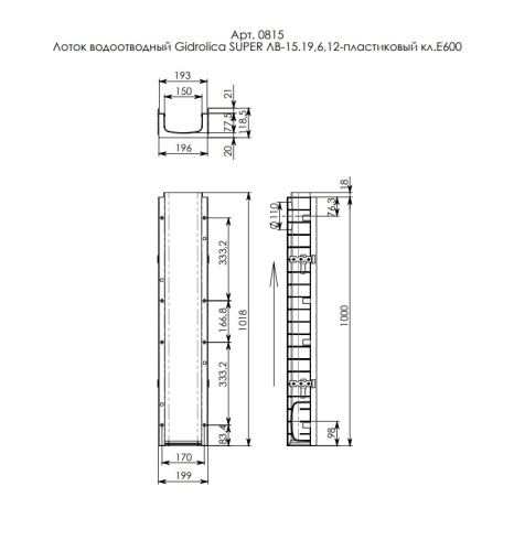 ����� ������������ Gidrolica Super �� -15.19,6.11,8 - �����������, ��. �600